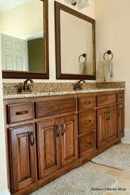 Hickory Kitchen Cabinets With Glaze Medium Hickory Vanity Glazed Kitchen Cabinets Refacing Kitchen Cabinets Staining Cabinets