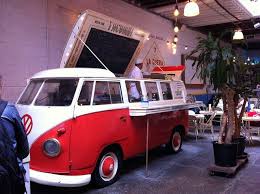 See more ideas about kombi interior, vw camper, camper interior. A Vw Bus In A Restaurant Vw Bus Vw Bus Camper Volkswagen Bus