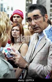 New York Minute" Eugene Levy, Mary-Kate Olsen Stock Photo