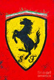 This will give you the tips & tricks to remove badges from any make or model of vehical. Painting Of Ferrari Badge Painting By George Atsametakis