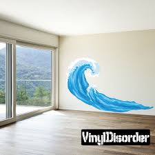 Ocean Waves Wall Decal Vinyl Car Sticker 7 Wall Stickers Bedroom Bedroom Wall Paint Vinyl Wall Decals