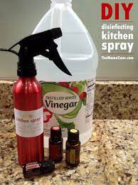 Diy Kitchen Spray With Essential Oils The Mama Zone Essential Oils Cleaning Kitchen Spray Diy Essential Oils