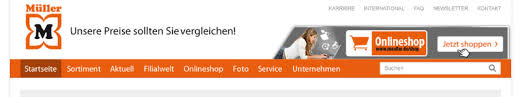 Sustainability is very important to us during this difficult time! Drogerie Muller Uberarbeitet Eigenen Online Shop