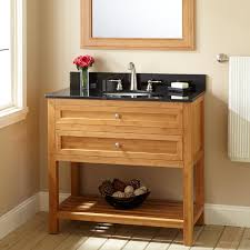 30 Narrow Depth Miles Bamboo Vanity For Undermount Sink Narrow Vanities Bathroom Vanities Modern Bathroom Vanity 30 Inch Bathroom Vanity Bathroom Vanity