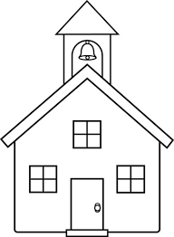 We have a complete stock of free coloring pages for kids. How To Draw A School House Coloring Page Coloring Sky
