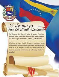 Himno nacional de venezuela, caracas, venezuela. Inea On Twitter Hoy 25 De Mayo Venezuela Celebra Con Mucho Orgullo El Dia Del Himno Nacional Http T Co Yi5gk08tgg