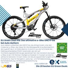See reviews, hours, and car inventory of mattern automotive in o'fallon, mo. Eu Green Deal 16 Das Ultimative E Bike Greyp G6 Bei Auto Mattern E Cross Germany