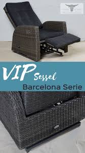 Lc Garden Gartensessel Vip Loungesessel Barcelona Living Grau Mix Sessel Gartensessel Und Lounge Sessel