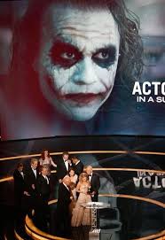 Winning The Oscar Joker Heath Movie History Best Supporting Actor