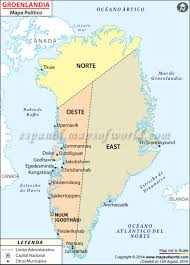 História, os países e capitais da europa oriental e ocidental, a economia, a quer conhecer o mapa mundi europa? Mapa De Groenlandia