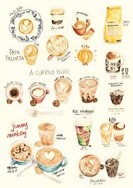 Food Illustration Artist Study How To Draw Food Artist Study Resources For Art Students Capi Cre Coffee Illustration Food Drawing Food Illustrations