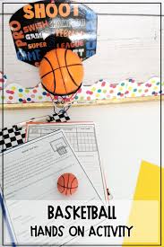 Basketball March Madness Hands On Classroom Activity For Elementary And Middle School Students Hands On Activities Classroom Activities Activities
