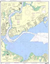 Noaa Nautical Chart 12331 Raritan Bay And Southern Part Of