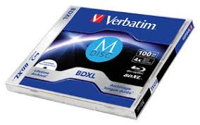 Verbatim Mdisc Lifetime Archival Bdxl 100gb Single Disc