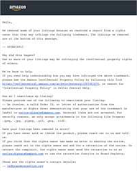 Check spelling or type a new query. Listings Attacked With Multiple Fake Infringement Complaints Intellectual Property Amazon Seller Forums