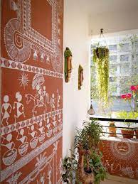 Check spelling or type a new query. Warli Painting On Balcony Wall Balcony Decor Wall Seating