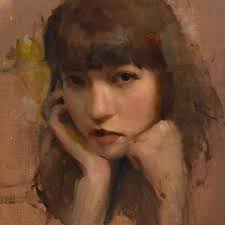 太夸张了吧，超级美的人物头像写生_Ngan