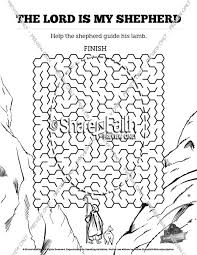 Click on an image below. Psalm 23 The Lord Is My Shepherd Sunday School Coloring Pages Sunday School Coloring Pages