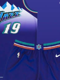 The utah jazz will debut new uniforms that pay tribute to the original road uniforms they wore when they came to salt lake city in 1979. Utah Jazz Bring Back Iconic Purple Mountain Jerseys For 2019 20 Season Kutv