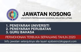 Untuk makluman, selepas ini tiada lagi gred dg 41, 44, 48, 52, dan 54. Jawatan Kosong Pensyarah Guru Bahasa Di Upnm 2020