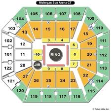 Seating Chart Mohegan Sun Arena Uncasville Ct Www