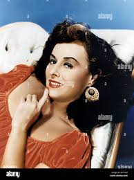 PAULETTE GODDARD ACTRESS (1947 Stock Photo