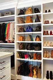 Here is a useful video that shows you how to make the most of a small closet to store your purses. 20 Genius Purse Organization Ideas Closetful Of Clothes