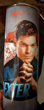 Son's handmade dexter fan art