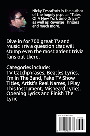 4 years ago guitar, piano, and the ukulele :) 5 years ago i play guitar and have recently discovered the kalimba. Amazon Com Tv Music Trivia 60 S To 90 S 700 Multiple Choice Questions For Trivia Night 9798745570681 Testaforte Nicky Libros