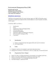 The environmental management committee also conducts environmental management reviews and has approval authority for the fujitsu group environmental action plan. Environmental Management Plan Report Format