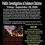 Ashmore Estates Public Investigation