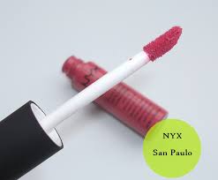 Soft matte lip cream in 2 steps | nyx professional makeup. Nyx Soft Matte Lip Cream San Paulo Swatch Review Lotd Vanitynoapologies Indian Makeup And Beauty Blog