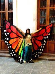 Quiero Compartir Lo Ultimo Que He Anadido A Mi Tienda De Etsy One Of A Kind Silk Wings Http Etsy Me 2bb Trajes De Fantasia Ropa De Rave Disfraz De Mariposa