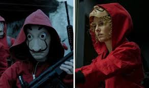 Look like the perfect thief in this official money heist mask! Money Heist Costume Why Do The Gang Wear Masks Hidden Meaning Revealed Tv Radio Showbiz Tv Express Co Uk