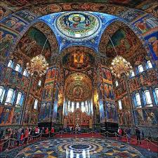 Amazing Iconography Russian Orthodox Church Interior Of The Church Of The Savior In St Petersburg San Petersburgo Iglesia San Petersburgo Rusia
