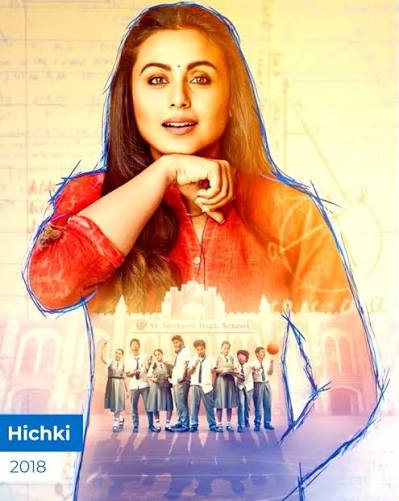 An inspiring tale of Naina Mathur overcoming her Hichki like a champ. ,  #RaniMukerji @siddharthpmalhotra #ManeeshSharma @jasleenroyal  @harshdeepkaurmusic #JaideepSahni @bennydayalofficial #DavidKlyton ...