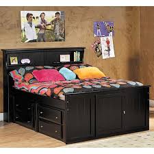 Laguna Full Bookcase Bed With Underbed Storage Bookcase Bed Bed With Drawers Bookcase Headboard