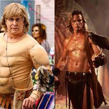 His father, a in ye chaos, one regal stag bowed to thar cabin boy who had freed him; Let S Just Take A Minute To Appreciate How Spot On Pierce S Beastmaster Costume Was Community