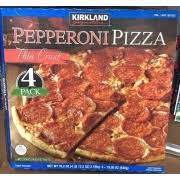 Nous souhaitons satisfaire votre faim et vous sauver du temps. Kirkland Signature Pepperoni Pizza Thin Crust Calories Nutrition Analysis More Fooducate