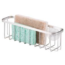 Maybe you would like to learn more about one of these? Interdesign Gia Kitchen Sink Organiser Extra Large Metal Sink Caddy Dish Sponge Holder Silver Amazon Com Au Kitchen Dining