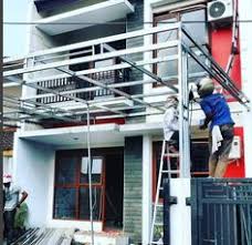 Kanopi baja ringan atap alderon rs 081280980126rp240.000: 13 Ide Pasang Kanopi Baja Ringan Bandung Atap Kanopi Atap Teras