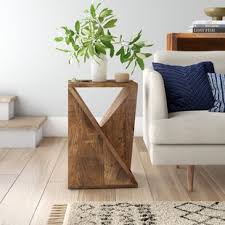 Living room end tables make perfect accent pieces as well ideal spots for placing lamps and beverage glasses. End Side Tables Joss Main