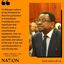 Department of neurology, baylor college of medicine. Nation Senator James Orengo Reacts To Cj Maraga S Advice Facebook