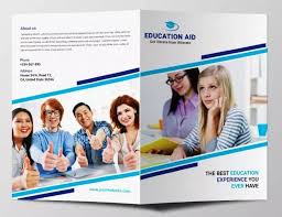 Template Brosur Pendidikan Gratis 25 Desain Siap Edit Ulang Pendidikan Brosur Desain Pamflet