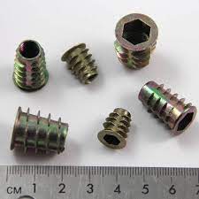 M6 M8 M10 Hex Drive Screw In Threaded Type D Insert Nuts For Wood Diy Table Saw Fence Wood Woodworking