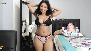 Busty Afro Latina Emily Dildos Her Wap on Cam: Pussy Porn