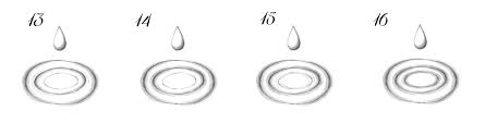 Now copy the shape and place it right on top of the original shape. How To Draw 3d Drawing Of A Drop Of Water And Water Circles Nice Drawing