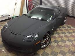 While black is certainly showing up everywhere, the matte black trend is showing up mainly in kitchen and. Corvette Vinyl Wrapped Super Matte Black By Wrapping Cars London