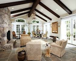 Traditional Living Room Exposed Beams Design Pictures Remodel Decor And Ideas Vaulted Ceiling Living Room Beams Living Room Lavish Living Room