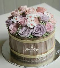 Pin By My Cake School On Buttercream Cake Designs Buttercream Decorating Buttercream Birthday Cake Cake Decorating